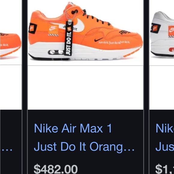 Nike Air Max 1 “Just Do It” Collection Women’s size 8 - Picture 2 of 8